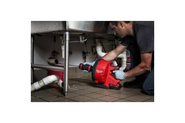 Машина прочистна акумуляторна MILWAUKEE, M18 FDCPF10-0C, трос 10м