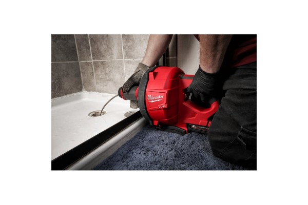 Машина прочистна акумуляторна MILWAUKEE, M18 FDCPF10-0C, трос 10м