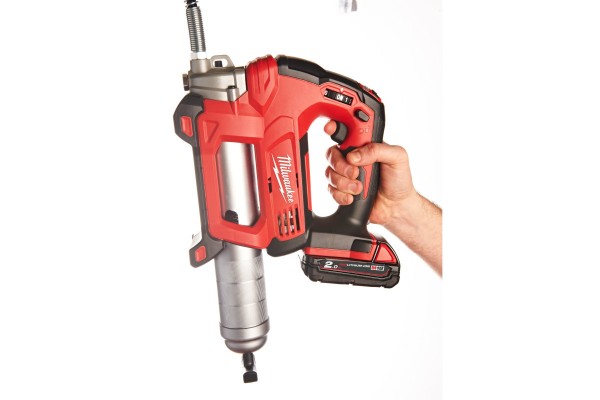 Змащувальний пістолет MILWAUKEE HEAVY DUTY M18 GG-201C (акум 2Аг, акум 4Аг, зарядн пристрій, кейс)