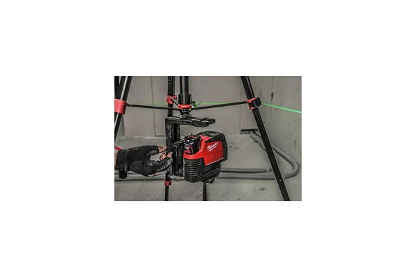 Нівелір лазерний лінійно-точковий акумуляторний MILWAUKEE, M12 CLLP-0C (кейс)