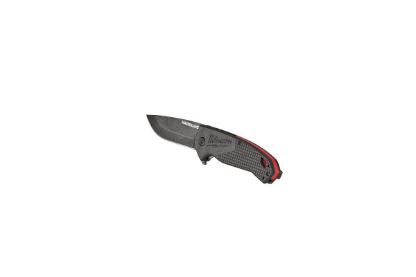 Ніж MILWAUKEE HARDLINE Smooth викидний з гладким лезом 48221994