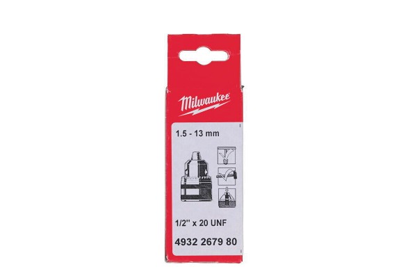 Патрон ключовий MILWAUKEE 1,5-13 1/2\"х20