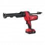 Пістолет для герметиків акумуляторний MILWAUKEE, C18 PCG/310C-201В, 310мл (+тримач картріджа, в сумці для інструментів)
