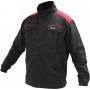Куртка робоча COMFY YATO розмір L/XL, чорно-червона, 7 кишень, 100% бавовна
