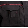 Куртка робоча COMFY YATO розмір L/XL, чорно-червона, 7 кишень, 100% бавовна