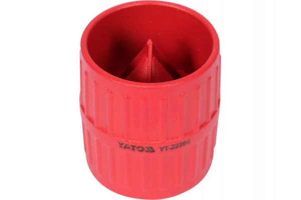 Калібратор фасок до мідних труб і PEX YATO 2-сторонній, Ø= 4- 40 мм [64]
