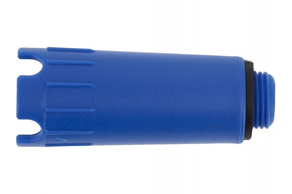 Заглушка монтажна до гідросистем VOREL Ø= 1/2", синя [20]