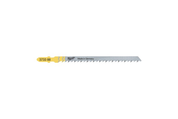 Полотна для лобзика T101DP MILWAUKEE, 105мм/ крок зуба 4мм, (5шт), (деревина, прямий різ)