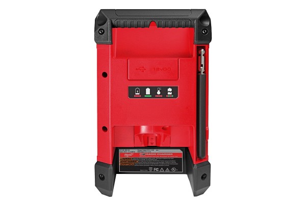 Радіоприймач із зарядним пристроєм MILWAUKEE, M12 RCDAB+