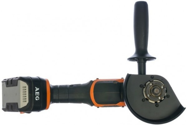 Акумуляторна кутова шліфувальна машина AEG BEWS18-125BL-502C (4935464417)