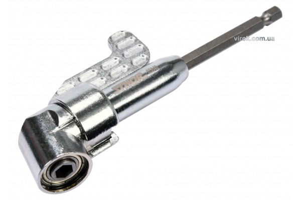 Кутовий тримач-адаптер STHOR HEX - 1/4" 130 мм під кутом 105°