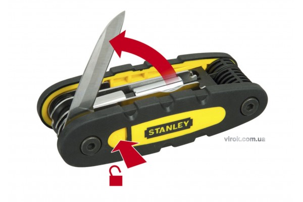 Багатофункційний розкладний інструмент STANLEY 14 в 1