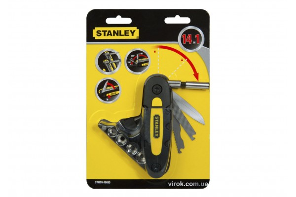 Багатофункційний розкладний інструмент STANLEY 14 в 1