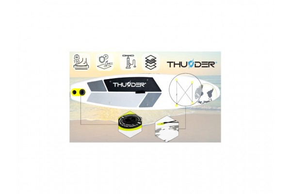 SUP-дошка THUNDER PLANET-LIME 320