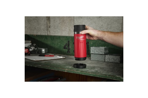 Термочашка PACKOUT 532 ml червона MILWAUKEE Sip Lid