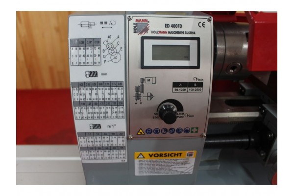 Токарно-гвинторізний верстат Holzmann ED 400FD