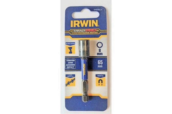 Тримач шурупів IMPACT PRO 8 х 65мм, IRWIN