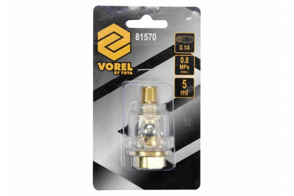 Маслянка для пневмоінструментів VOREL 5 мл 0.8 Мпа 1/4"