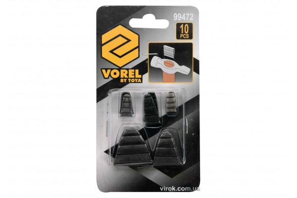 Клини для молотків VOREL 28 x 32, 25 x 21, 25 x 12, 18 x 10, 17 x 8 мм 10 шт