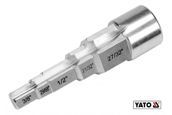 Ключ ступеневий YATO 1/2" до головок 3/8" 29/68" 1/2" 21/32" 27/32" Cr-V