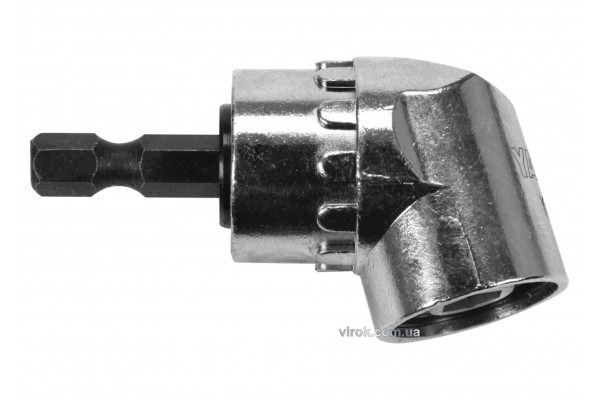 Кутовий тримач-адаптер YATO HEX - 1/4" 37 мм 12 Нм під кутом 105°