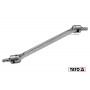 Ключ TORX двосторонній на шарнірах YATO Т45 х Т50 243 мм Cr-V