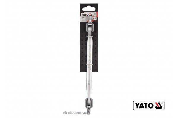 Ключ TORX двосторонній на шарнірах YATO Т45 х Т50 243 мм Cr-V