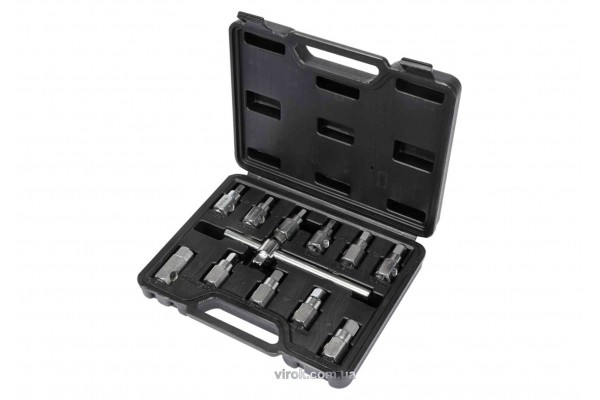 Набір ключів для зливної пробки YATO 3/8" 12 шт