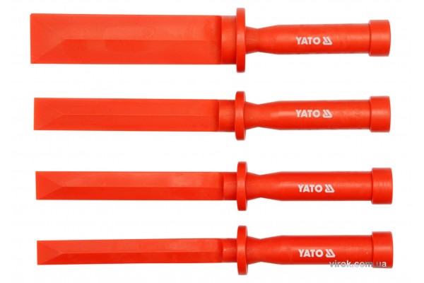 Скребки пластикові YATO 265 мм 4 шт