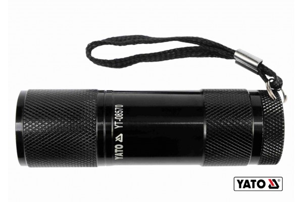 Ліхтар кишеньковий світлодіодний YATO 9 LED 3 x ААА