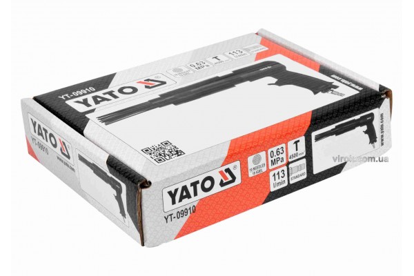Молоток пневматичний з голковим долотом YATO 113 л/хв 6.3 бар 19 голок