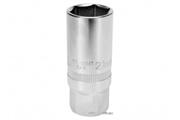 Головка торцева до свічок двигуна YATO 1/2" M21 x 64 мм [Блістер]