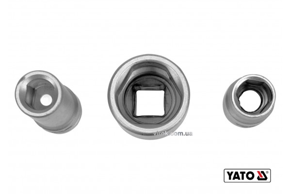 Головки торцеві для обслуговування інжекторних помп YATO 1/2" Cr-V 3 шт