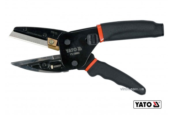 Ножиці багатофункційні YATO 250 мм CrMo + SK5 58-62 HRC + 4 запасних леза