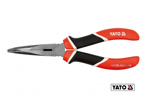 Довгогубці вигнуті YATO 160 мм