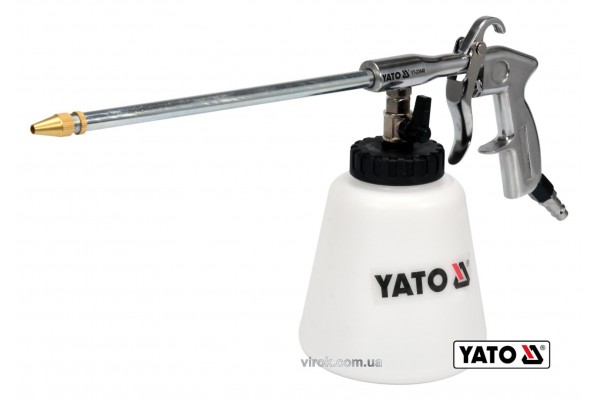 Пістолет пневматичний для утворення піни YATO з соплом 220 м 1 л 113 л/хв 0.62 МПа