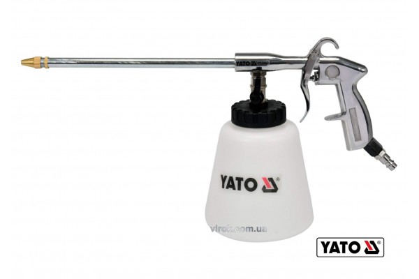 Пістолет пневматичний для утворення піни YATO з соплом 220 м 1 л 113 л/хв 0.62 МПа