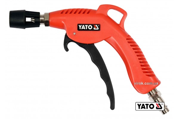 Пістолет пневматичний продувальний YATO з турбо-соплом 45 мм 1/4" 0.62 МПа