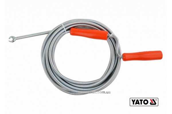 Трос для очищення каналізаційних труб YATO 9 мм x 5 м