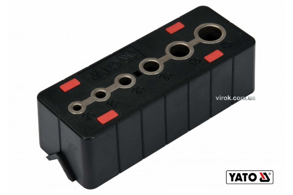Шаблон для свердління отворів YATO 4-12 мм