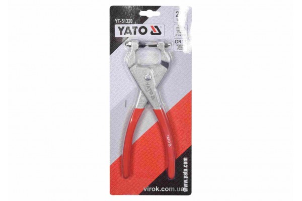 Щипці для проколювання отворів YATO 0.8 мм 240 мм