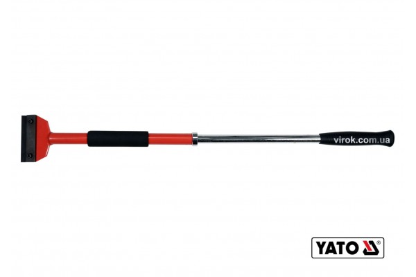 Скребок ударний для збивання твердих розчинів YATO 58-82 см зі сталевим лезом 10 см
