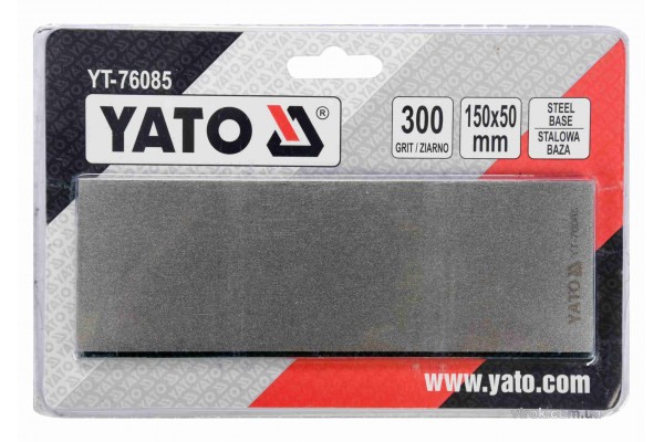 Брусок абразивний алмазний для заточування YATO 150 х 50 х 4 мм з грануляцією G300