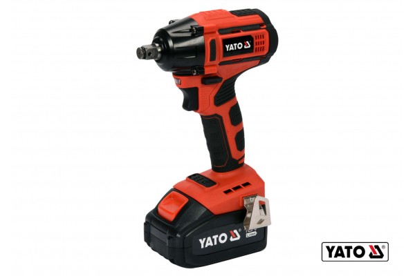 Гайковерт ударний акумуляторний безщітковий YATO Li-Ion 18 В 3 Агод 250 Нм 1/2" + кейс