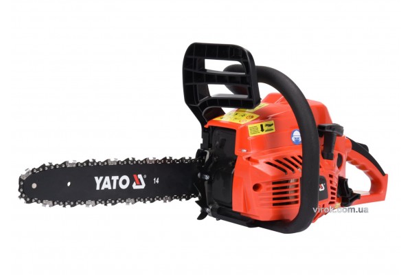 Бензопила ланцюгова YATO 37.2 см³ 1.3 кВт шина- 14" (33 см)