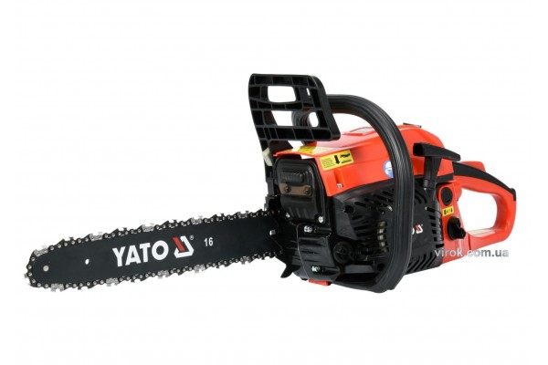 Бензопила ланцюгова YATO 45.1 см³ 1.8 кВт шина- 16" (36 см)