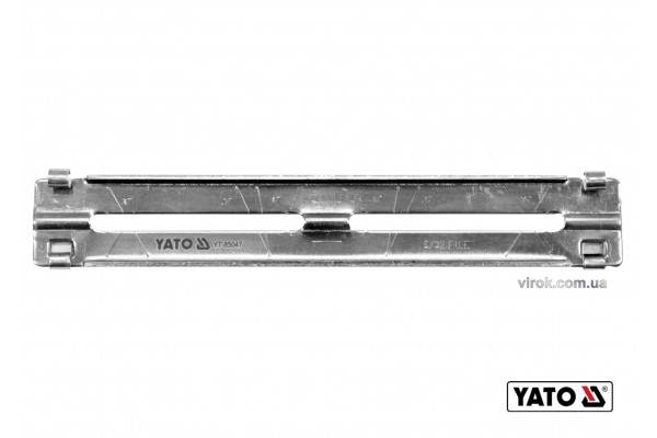 Направляюча до напильника YT-85025 з кліпсовим кріпленням YATO Ø4 x 190 х 30 мм під 10°/25°/30°/35°