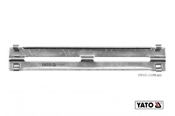 Направляюча до напильника YT-85026 з кліпсовим кріпленням YATO Ø4.5 x 190 х 30 мм під 10°/25°/30°/35°