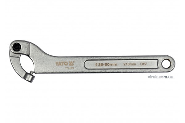Ключ радіусний шарнірний YATO 35-50 мм 210 мм