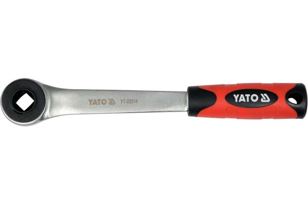 Ключ ступеневий з тріщаткою YATO : квадрат 1/2" для головок 3/8", 29/68", 1/2", 21/32", 27/32"